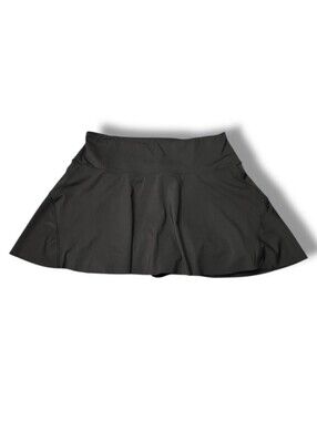 Athleta Ace Tennis Skort Black Activewear Athleisure Skirt 657545 Women’s Size L
